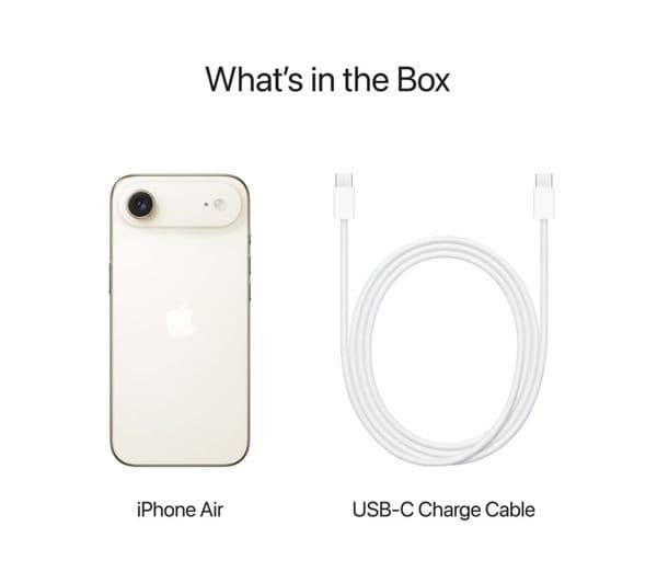 APPLE iPhone Air, 256GB - Light Gold - Image 8
