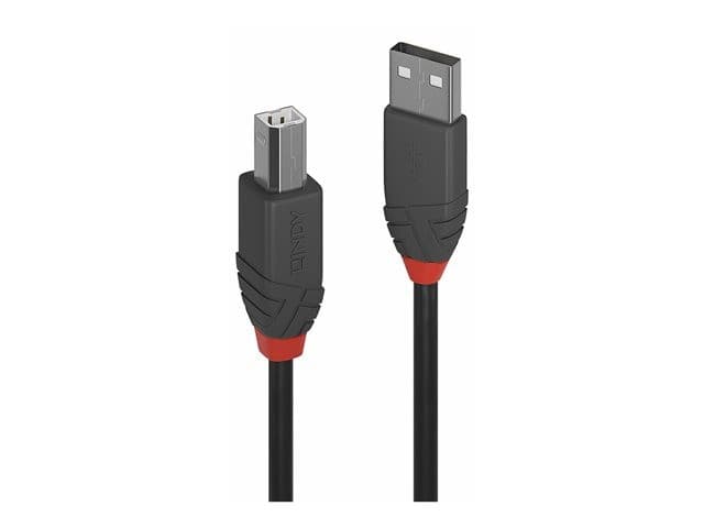 Lindy Anthra Line USB Cable 20cm Black - Image 3