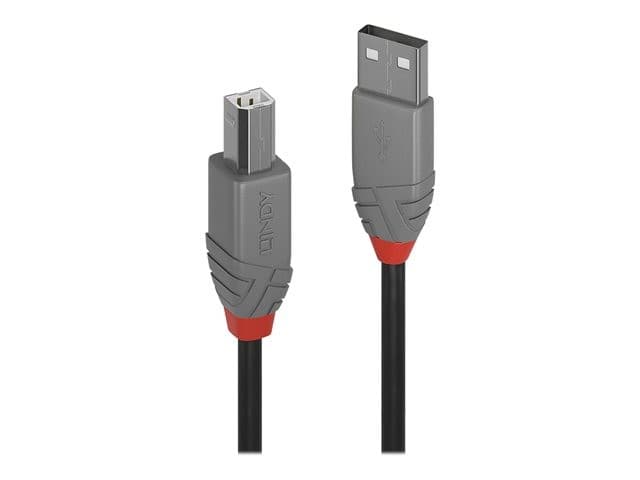 Lindy Anthra Line USB Cable 20cm Black - Image 4