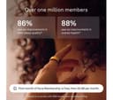 Oura Ring 4 Smart Ring - Gold, Size 10 thumbnail 7