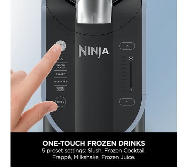 Ninja SLUSHi FS301UK Frozen Drinks Maker 1.9L 5 Presets Arctic Blue Grey - Image 5