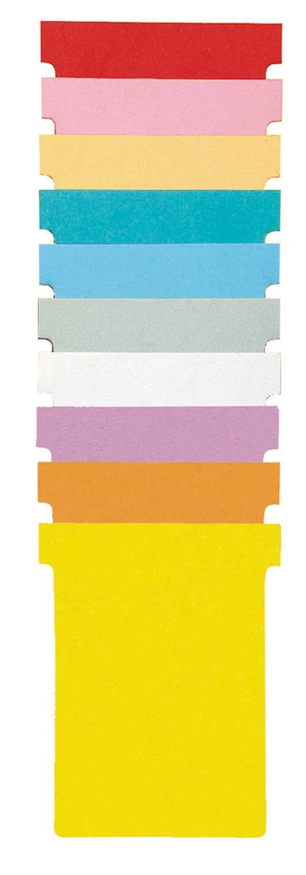 Nobo T-Cards Size 4 112 x 180mm White (Pack of 100) - Image 1