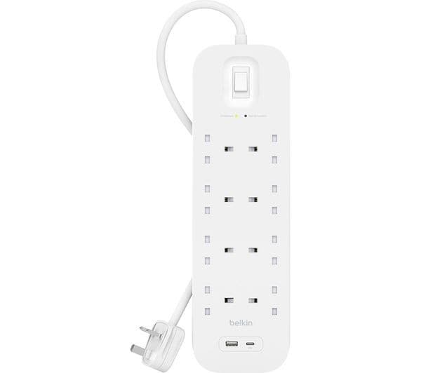 BELKIN SRB003AF2M Extension Lead 8-Socket