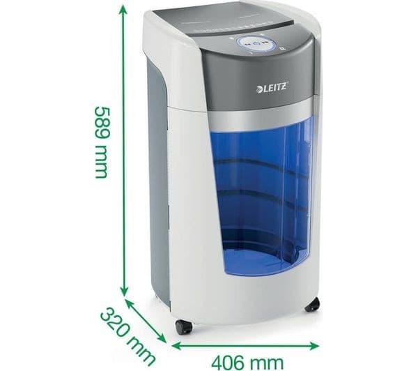 LEITZ IQ OptiMax Office P5 Micro Cut Paper Shredder - Image 2