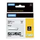 DYMO Rhino Industrial Vinyl Labels | 19 mm x 5.5 m | Black Print on White | Self-Adhesive | for Rhino & LabelManager Label Makers thumbnail 2