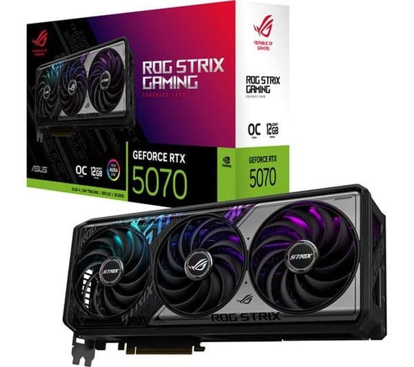 ASUS ROG Strix GeForce RTX 5070 OC Edition 12 GB GDDR7 Graphics Card (ROG-STRIX-RTX5070-O12G-GAMING) - Image 4