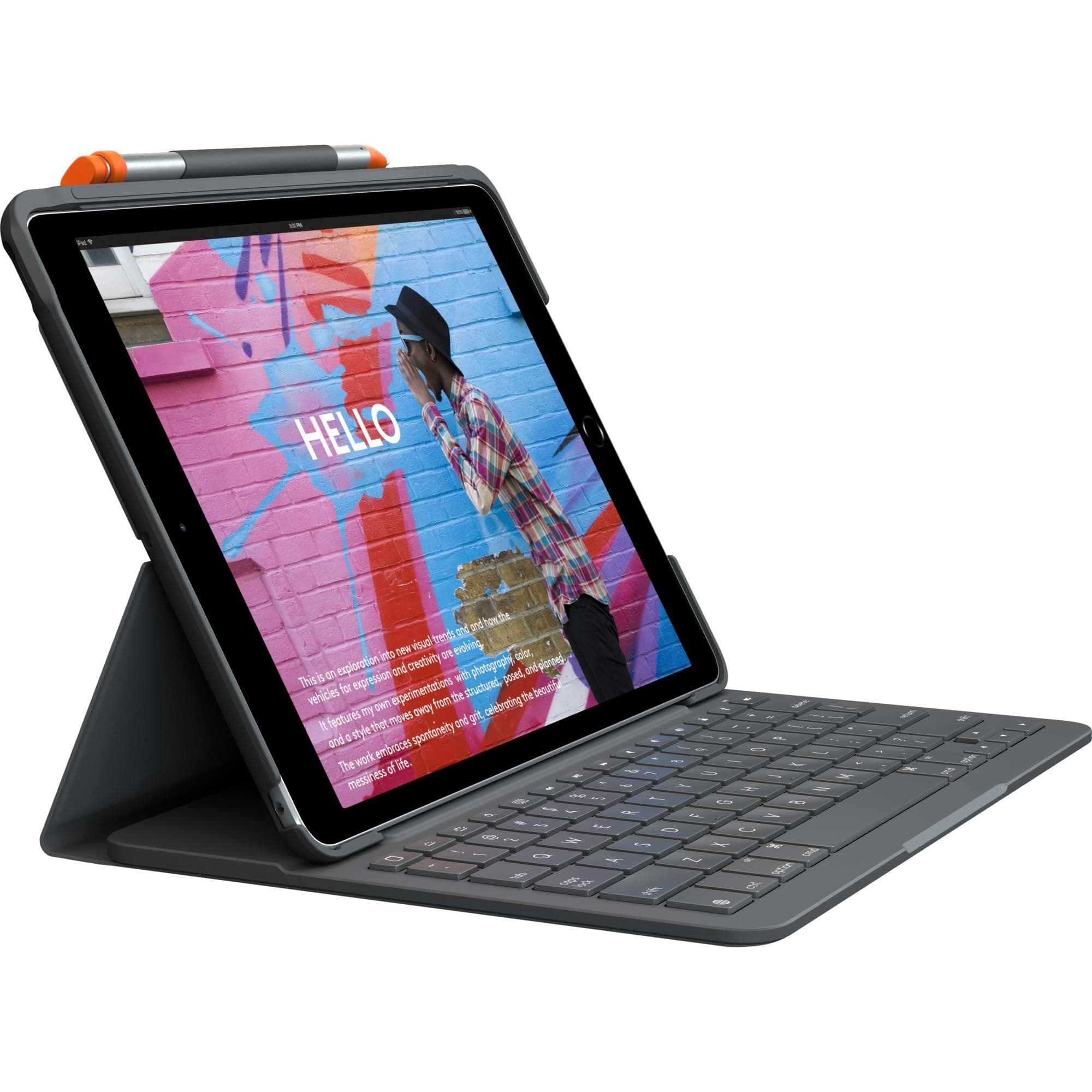 Logitech Slim Folio Keyboard for iPad - DEU QWERTZ