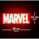Paladone Marvel Logo Light Sign - Red, White thumbnail 8