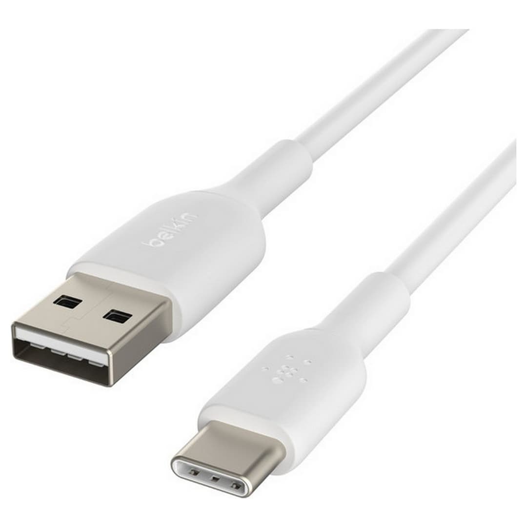 Belkin USB-C to USB-A Two Pack 1m Cables - White - Image 3