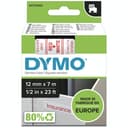 DYMO Authentic D1 Labels 45015 (S0720550) | Red Print on White Tape | 12 mm x 7 m | Self-Adhesive Labels for LabelManager Label Makers | Made in Europe thumbnail 1