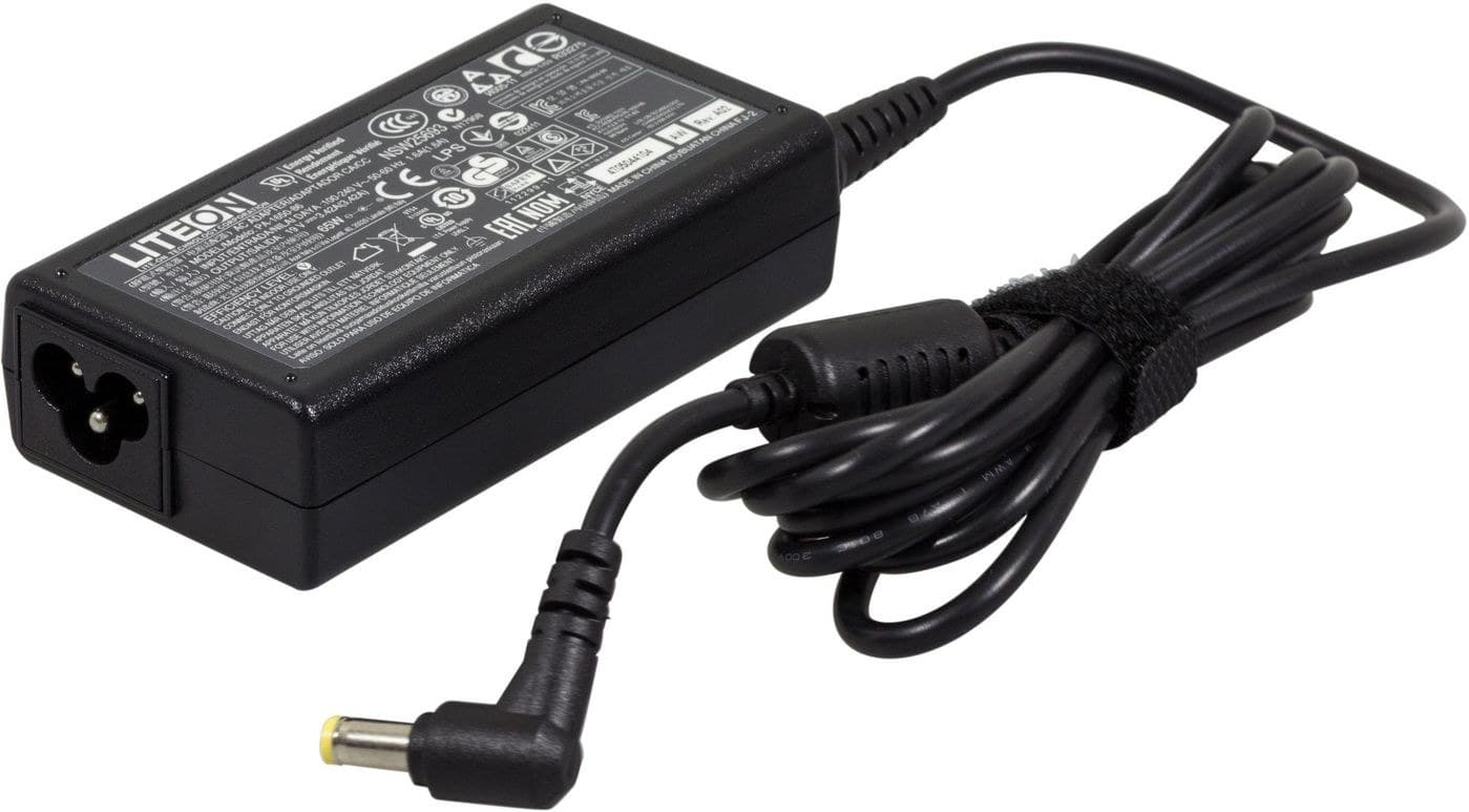 Acer AP.0650H.003 AC Adaptor 65W 19V 3.42A (Yellow Tip)