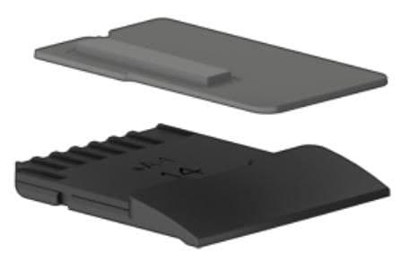 HP Plastic/Rubber Kit 821175-001 for EliteBook 840 / 848 / 850 - RJ-45 Door, SD Card Blank, Fingerprint Reader Blank & Bracket, SSD Insert, Rubber Feet