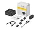 STARTECH SDOCK2U313 Dual-Bay USB 3.1 SATA HDD/SSD Docking Station - Black thumbnail 5