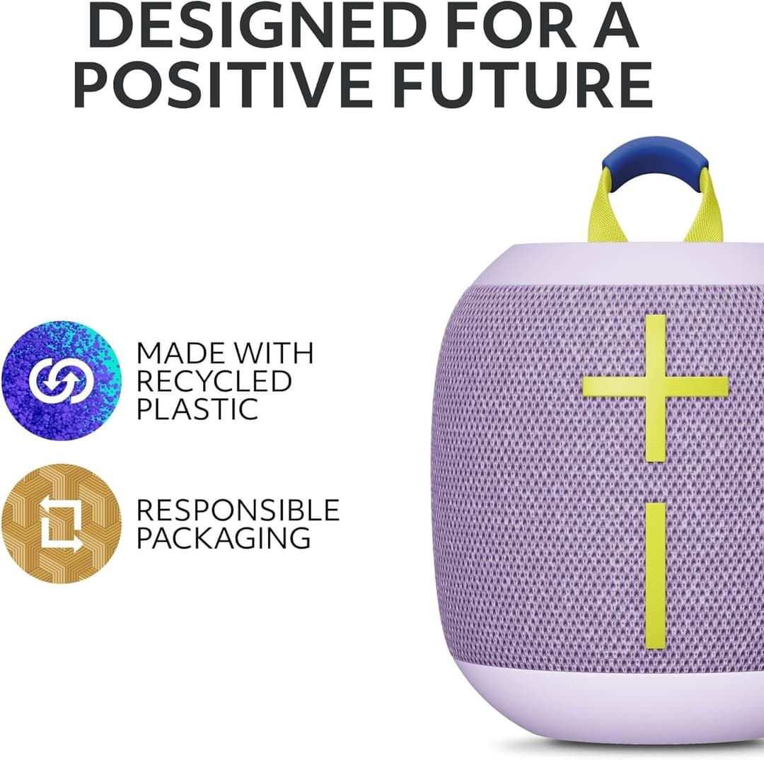 ULTIMATE EARS WONDERBOOM 4 Portable Bluetooth Speaker - Lilac - Image 6