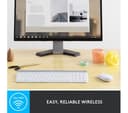 Logitech MK470 Wireless Keyboard Mouse Set White thumbnail 4