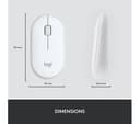 Logitech MK470 Wireless Keyboard Mouse Set White thumbnail 9