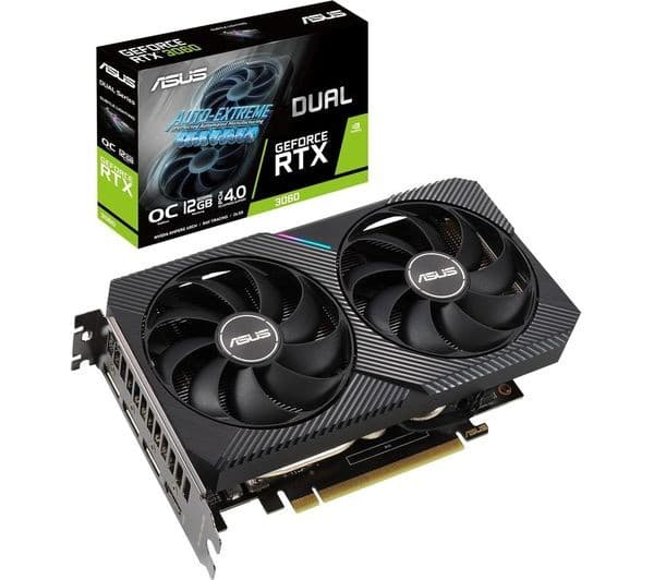 ASUS GeForce RTX 3060 12 GB GDDR6 Dual V2 OC Graphics Card - Image 6