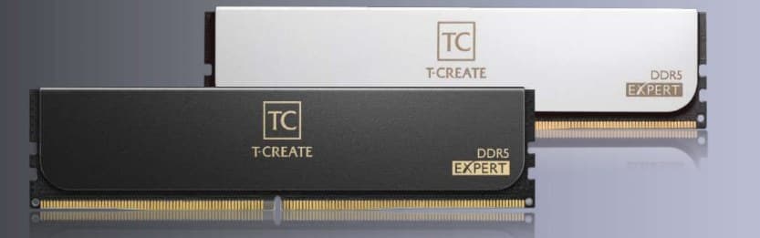 Team Group T-CREATE EXPERT CTCED532G6000HC38ADC01 memory module 32 GB 2 x 16 GB DDR5 6000 MHz CL38 Black - Image 1
