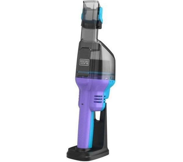 BLACK + DECKER NVD220BP-GB Handheld Vacuum Cleaner - Purple & Blue - Image 1