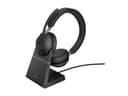 Jabra Evolve2 65 UC Stereo - headset - USB-C - with charging stand thumbnail 2