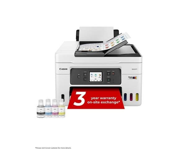Canon MAXIFY GX4050 MegaTank All-in-One Wireless Inkjet Printer with Fax