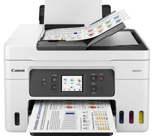 Canon MAXIFY GX4050 MegaTank All-in-One Wireless Inkjet Printer with Fax - Image 2