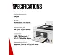 Canon MAXIFY GX4050 MegaTank All-in-One Wireless Inkjet Printer with Fax thumbnail 7