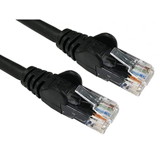 CablesDirect 1.5m Economy Gigabit Networking Cable - Black - Image 2