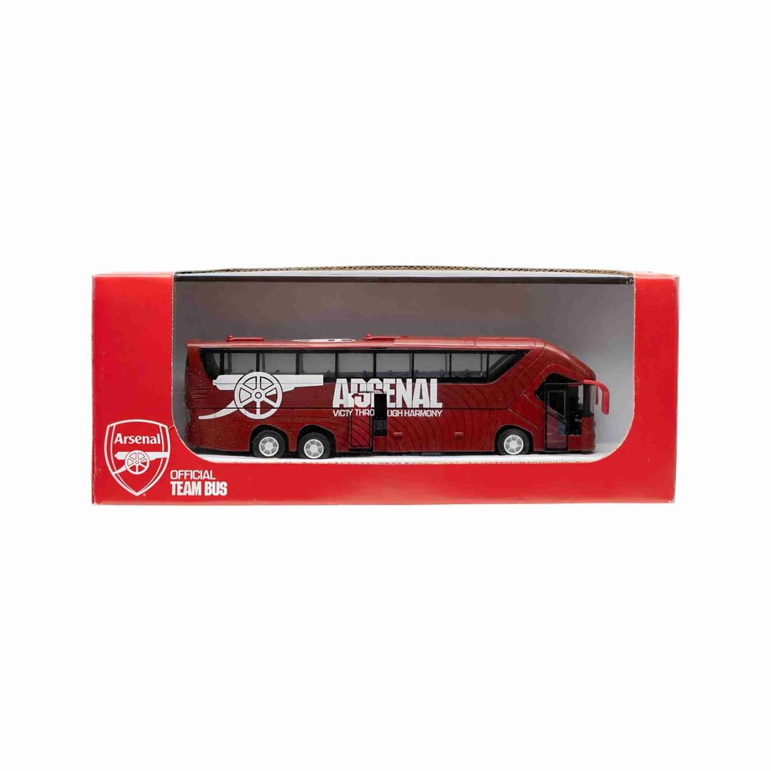 Arsenal Model Bus Football Team Coach Toy - 28cm - Image 3