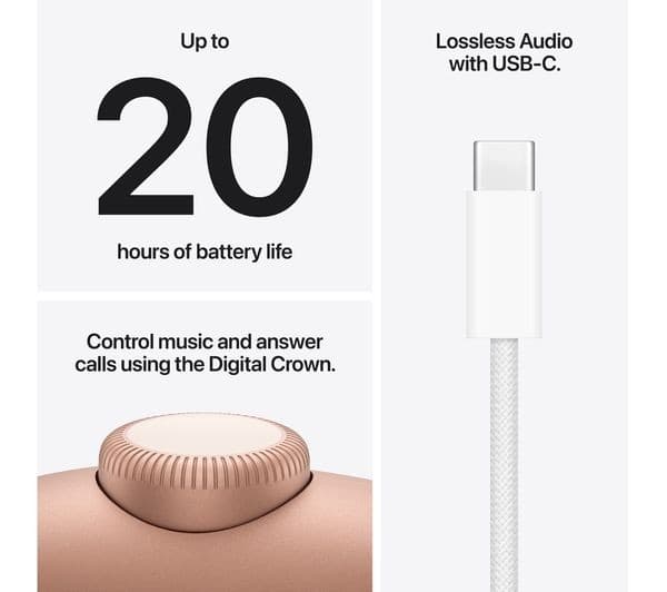 Apple AirPods Max 2 Wireless Noise-Cancelling Headphones - Orange - Image 8