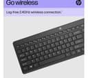 HP 230 Wireless Keyboard - Black thumbnail 2