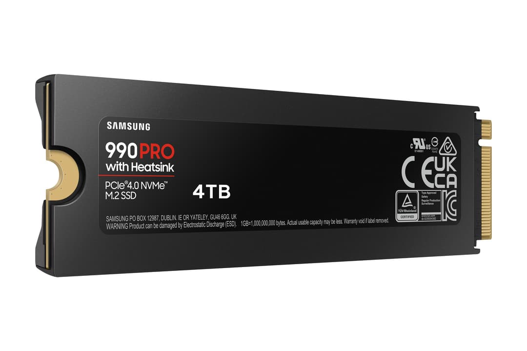 Samsung 990 PRO with Heatsink M.2 4 TB PCI Express 4.0 V-NAND TLC NVMe - Image 6