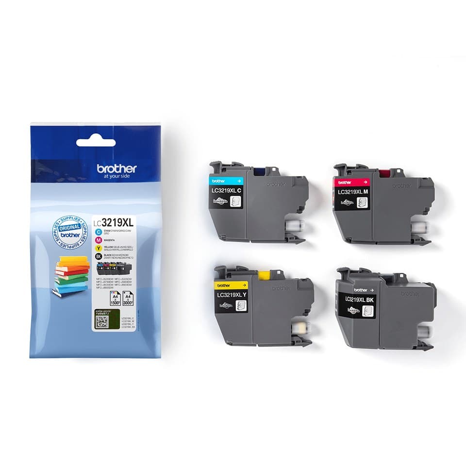 Brother LC3219XLVAL ink cartridge 4 pc(s) Original High (XL) Yield Black, Cyan, Magenta, Yellow - Image 3