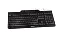 CHERRY KC 1000 SC Corded Smartcard Keyboard, Black, USB (QWERTY - UK) thumbnail 3