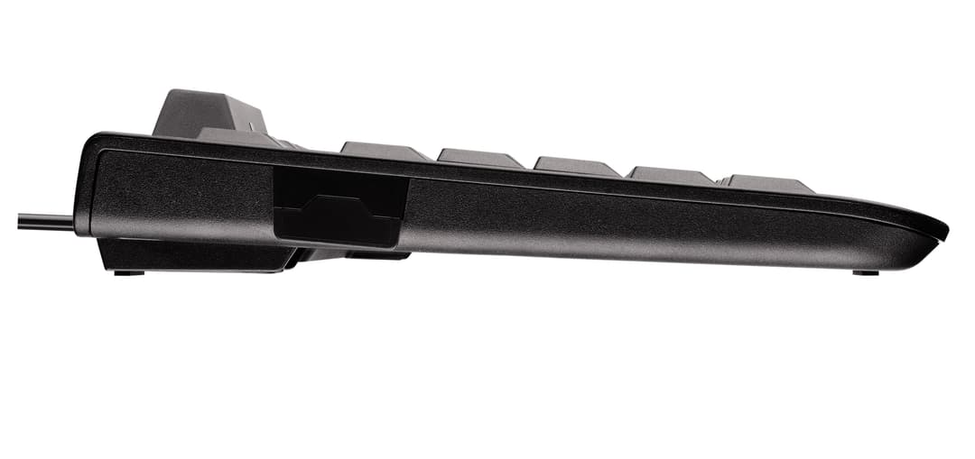 CHERRY KC 1000 SC Corded Smartcard Keyboard, Black, USB (QWERTY - UK) - Image 4