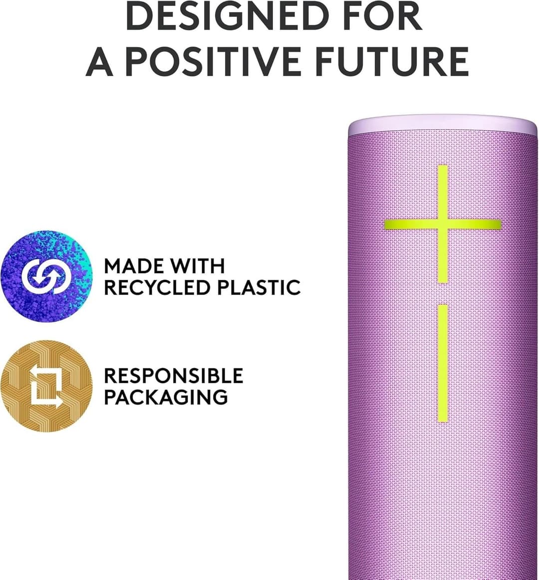 Ultimate Ears MEGABOOM 4 Portable Waterproof Bluetooth Speaker - Enchanting Lilac - Image 5
