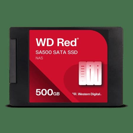 Red SA500 SATA SSD 500GB 2.5