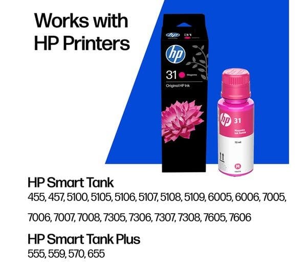 HP 31 - magenta - original - ink refill - Image 3