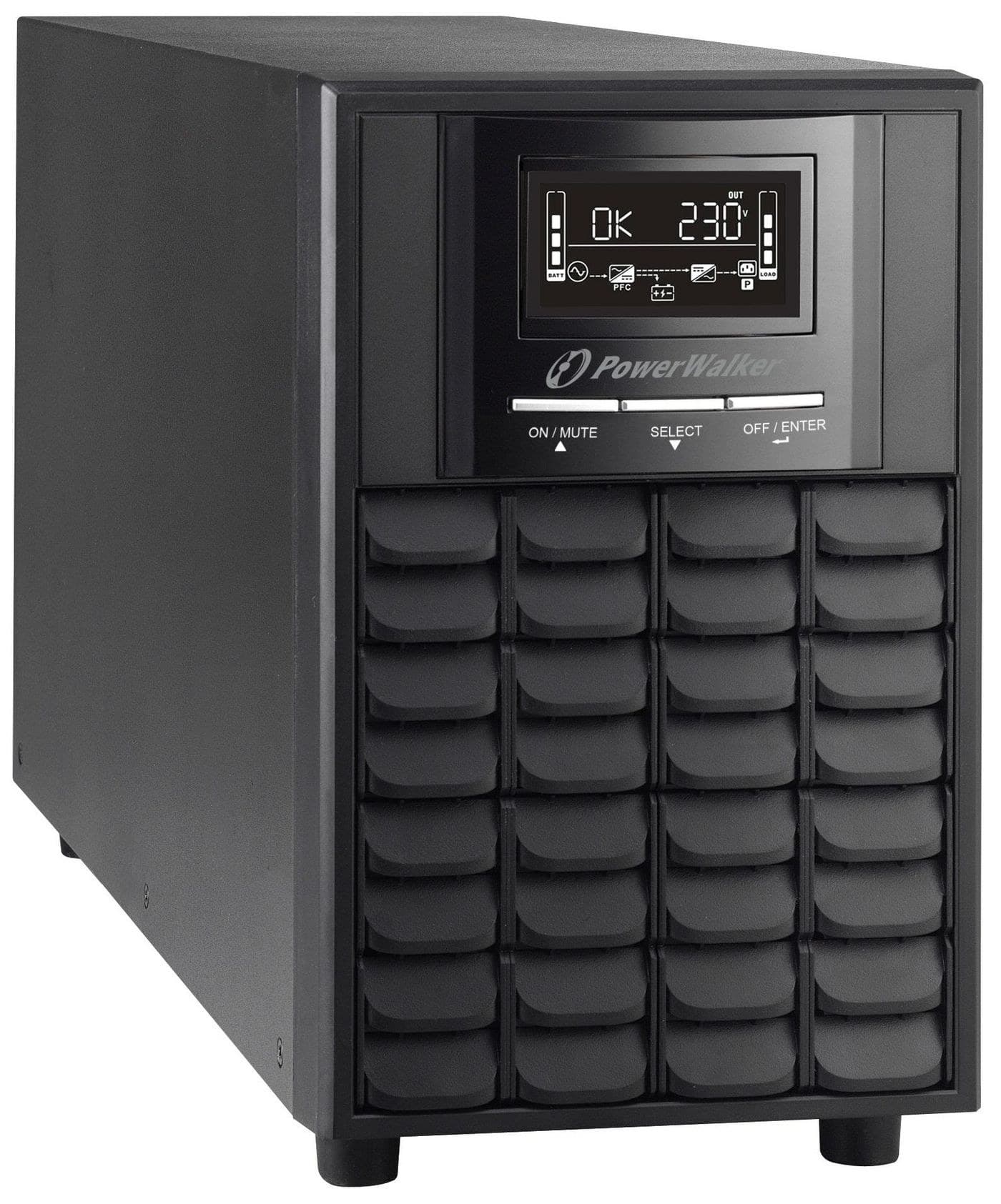 PowerWalker VI 2000 CW IEC Line-Interactive UPS 2000VA / 1400W Pure Sine Wave 8x IEC C13