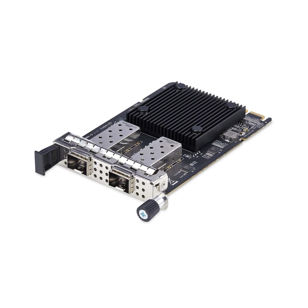 StarTech.com 2-Port 10Gbps SFP+ OCP 3.0 Server Network Card with Intel X710, SFF 4C+ Compatible, Dual-Port OCP NIC, Works with Windows & Linux - Image 1
