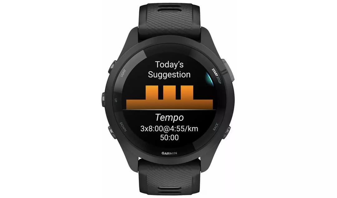 Garmin Forerunner 265 GPS Running Smartwatch, AMOLED Display, Advanced Training Metrics, Black - Image 4