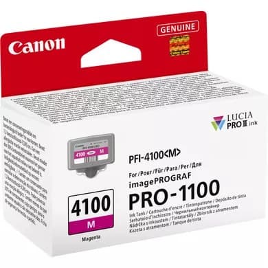 Canon PFI-4100 LUCIA PRO II Ink Cartridge 80ml - Magenta - Image 3