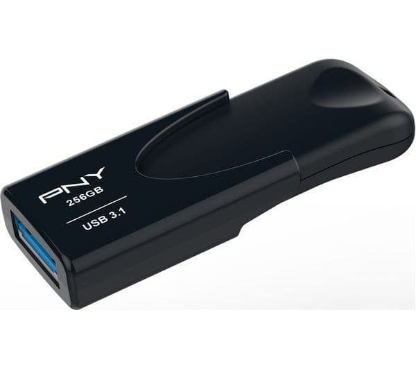 PNY Attaché 4 USB 3.1 Memory Stick - 256 GB, Black - Image 3