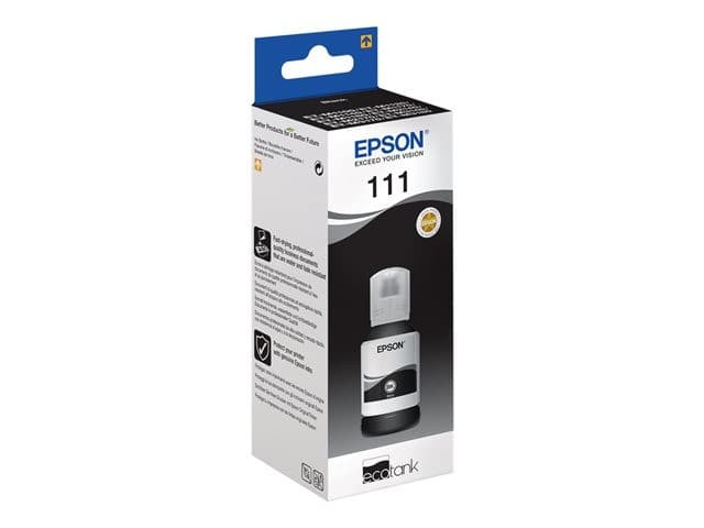 Epson 111 EcoTank Pigment Black Ink Bottle - 120 ml - XL - original ink refill - Image 3