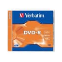 Verbatim - 5 x DVD-R - 4.7 GB 16x - matte silver - jewel case thumbnail 1