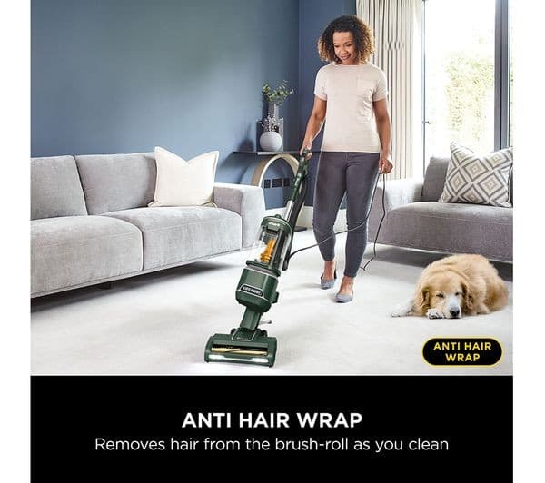 Shark Anti Hair Wrap Lift-Away NZ691UKT Upright Bagless Vacuum Cleaner - Porsche Green - Image 2