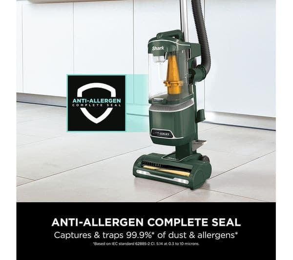 Shark Anti Hair Wrap Lift-Away NZ691UKT Upright Bagless Vacuum Cleaner - Porsche Green - Image 7