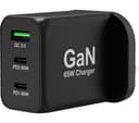 PORT DESIGNS PORT Connect 3-Port USB Wall Charger Black thumbnail 1