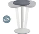 LEITZ Ergo Active Standing Stool - Grey thumbnail 2