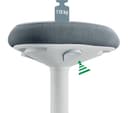 LEITZ Ergo Active Standing Stool - Grey thumbnail 4